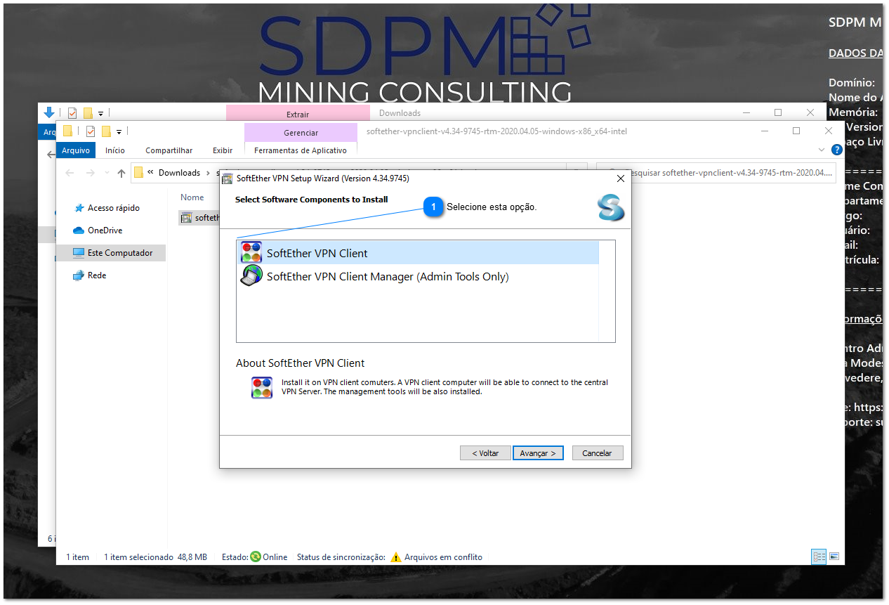 2.1. Procedimentos inciais